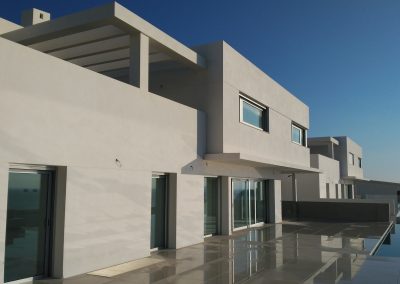 Vivienda unifamiliar cuatro viviendas apareadas